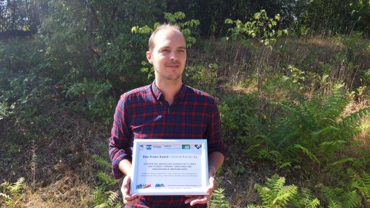 Best poster award Max. Ryckewaert